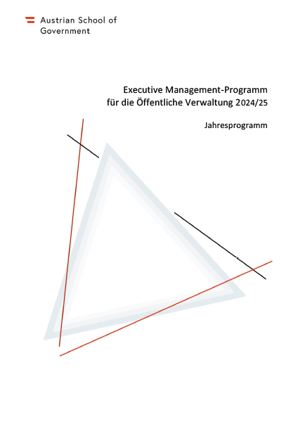 Executive Management-Programm für die Öffentliche Verwaltung 2024/25