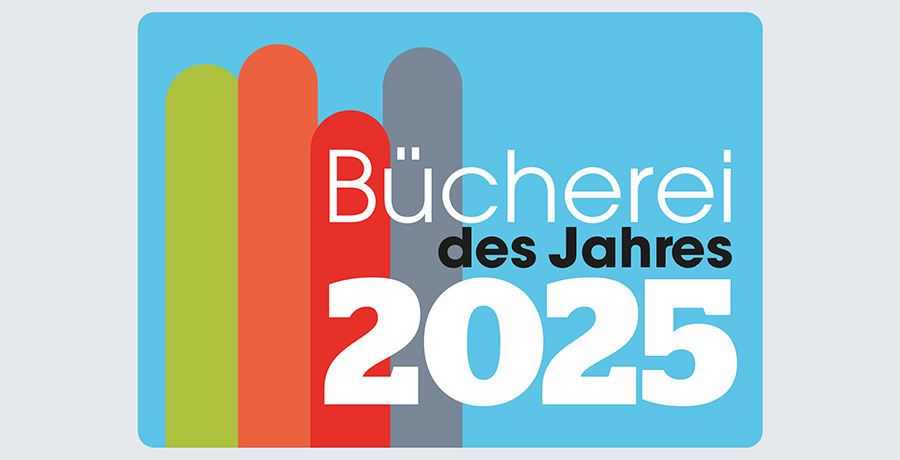 Logo Österreichischer Büchereipreis 2025